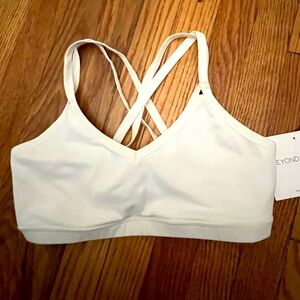 Beyond Yoga x Equinox double back sports bra size small NWT new